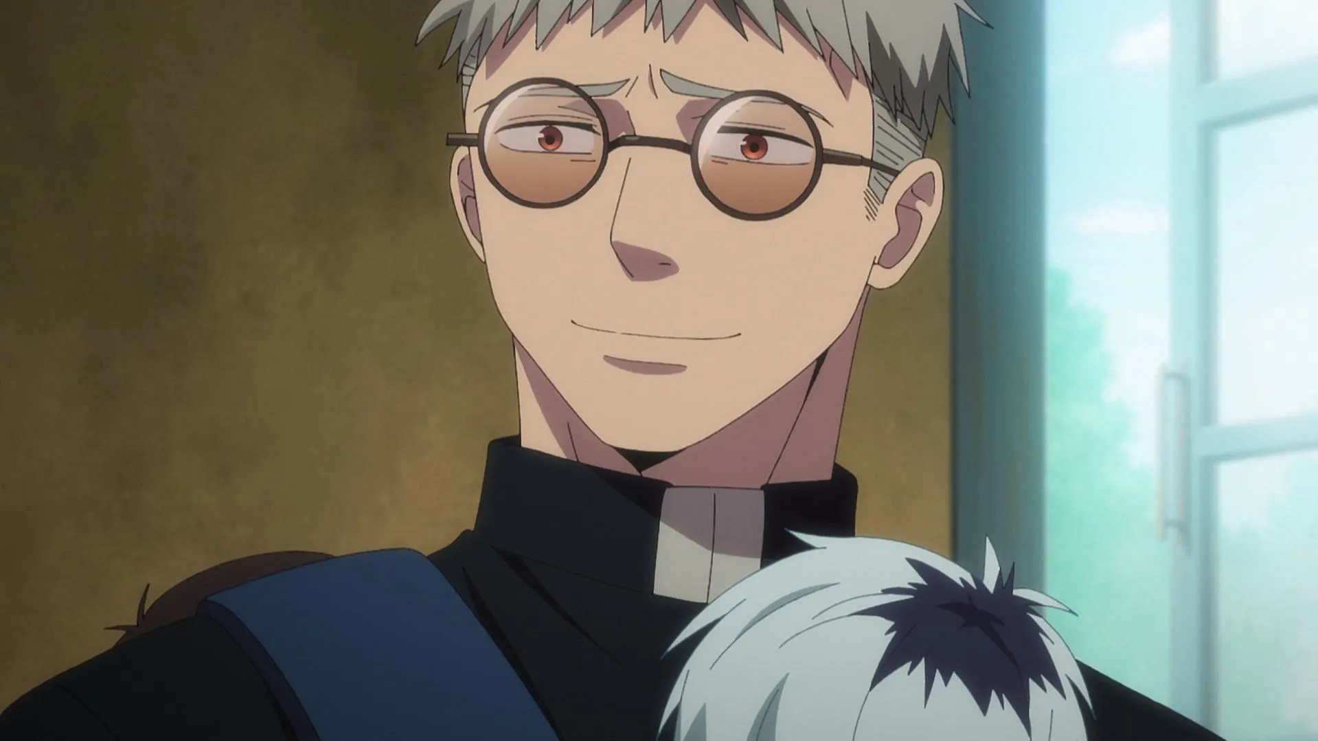 Shiro Fujimoto towards the end of the episode