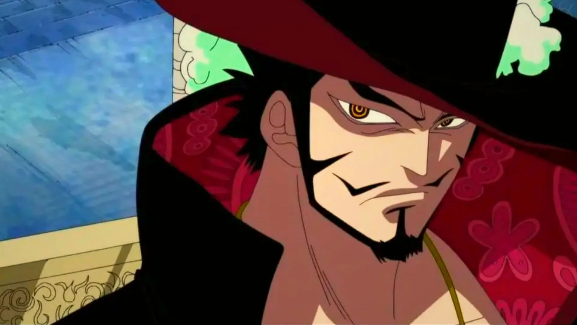 Dracule Mihawk, the Strongest Swordsman from the One Piece animeverse (Image via Toei Animation)