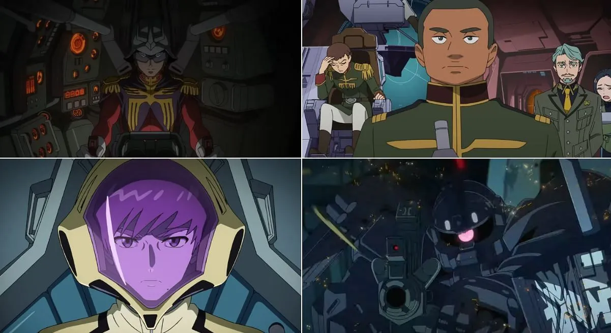 Antagonists from Mobile Suit Gundam GQuuuuuuX -Beginning- (Image via Bandai Namco Filmworks) Antagonists from Mobile Suit Gundam GQuuuuuuX -Beginning- (Image via Bandai Namco Filmworks)