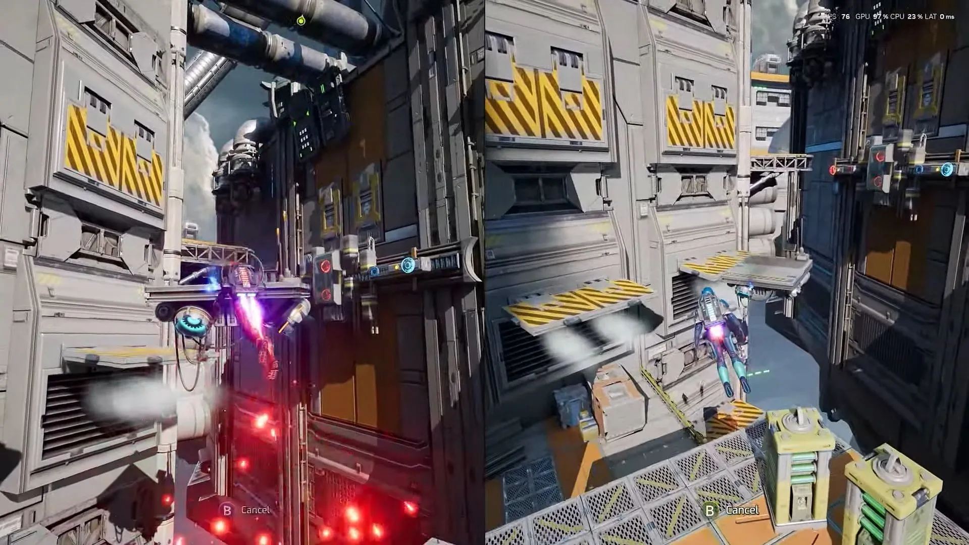 Take down drones and laser turrets (Image via Electronic Arts || YouTube/@ JSkeleton)