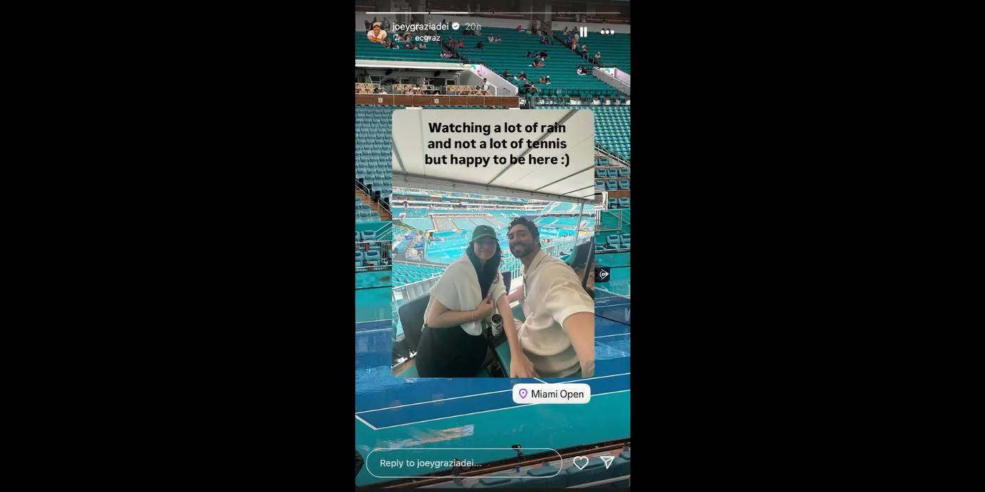 Kelsey and Joey enjoying their time in Miami.