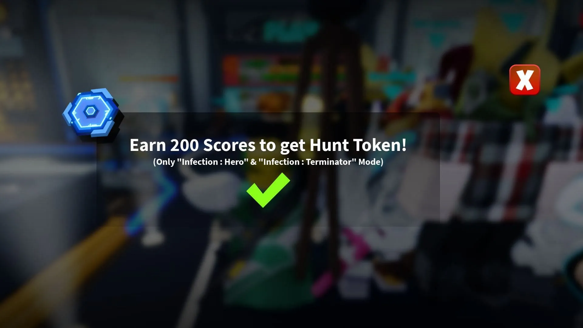 Getting 200 points automatically gives you the token (Image via Roblox) Getting 200 points automatically gives you the token (Image via Roblox)