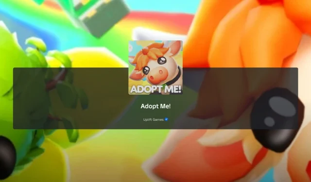 Adopt Me에서 무지개를 따라 미끄러지는 것에 대한 완벽한 가이드