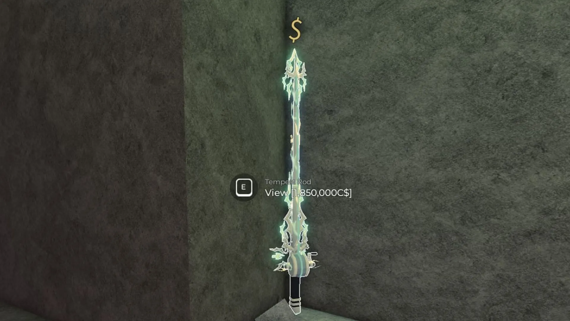 The Tempest Rod costs a lot of money (Image via Roblox) The Tempest Rod costs a lot of money (Image via Roblox)