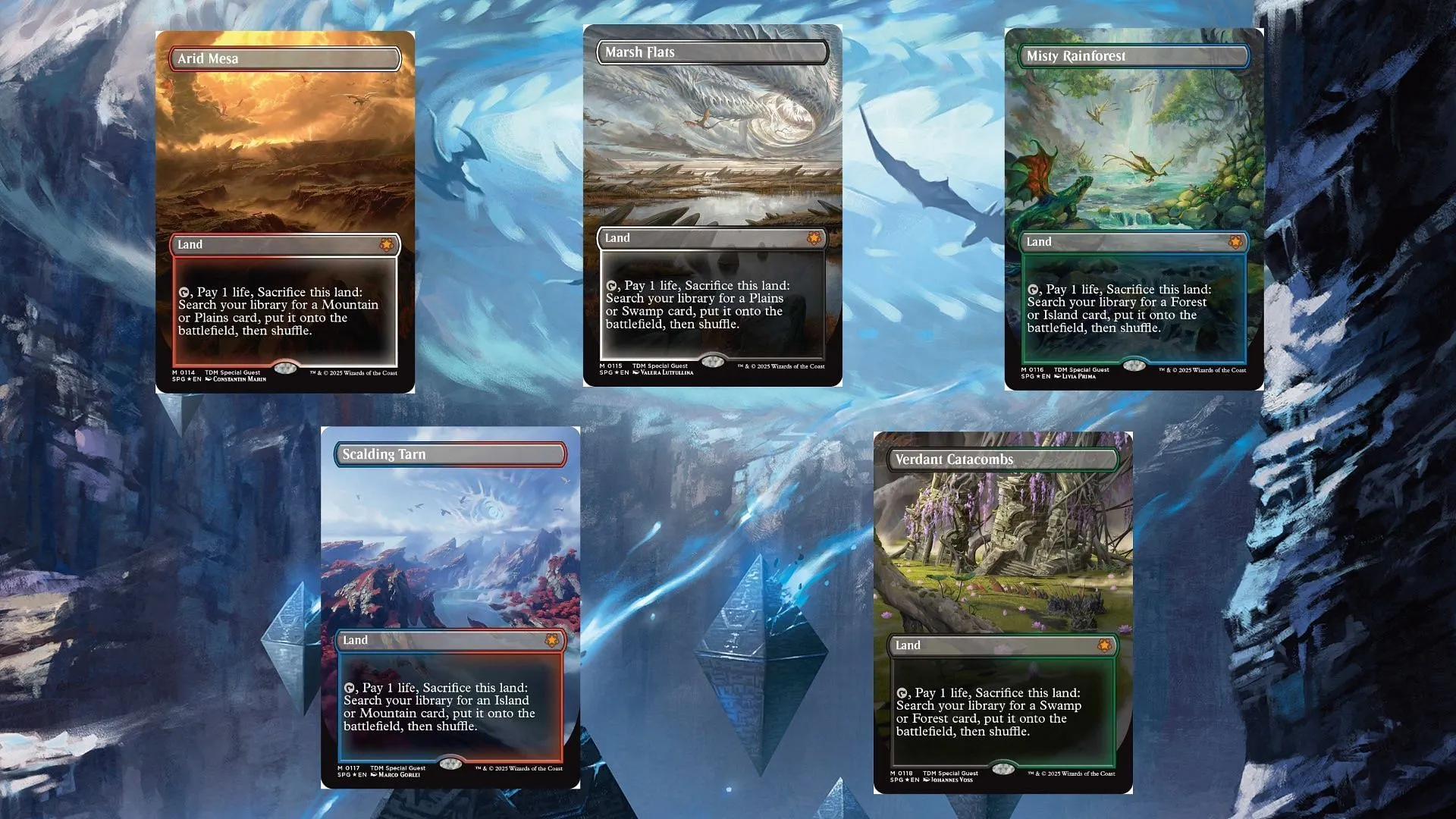 Premium versions of the Fetch Lands Premium versions of the Fetch Lands