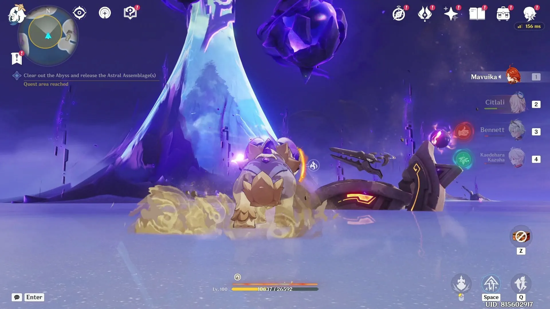 Destroy the mudballs (Image via HoYoverse)