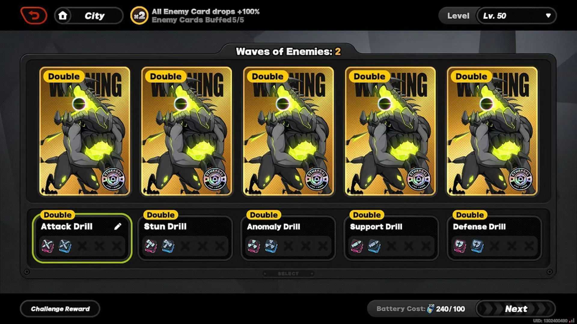 Attack Drill (Image via HoYoverse) Attack Drill (Image via HoYoverse)