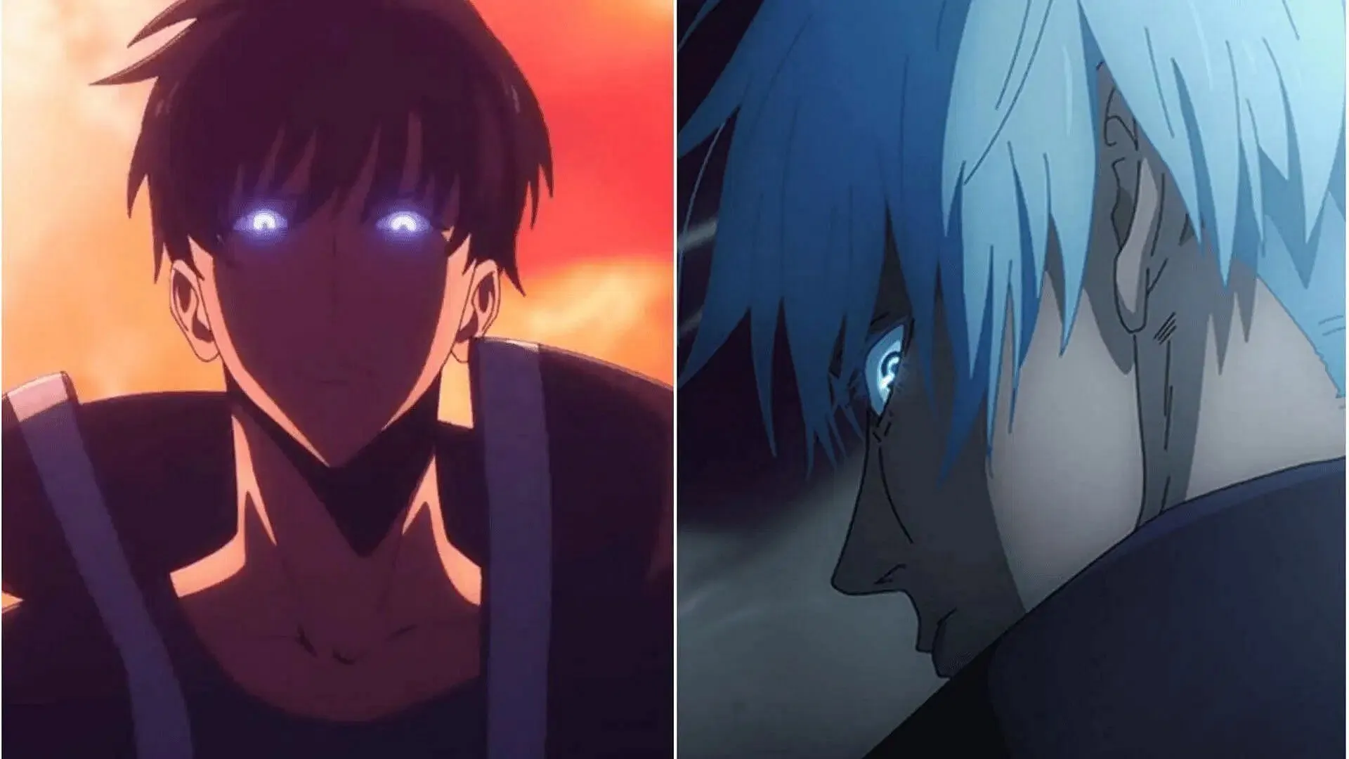 The two characters in their respective anime (Image via A-1 Pictures and MAPPA)