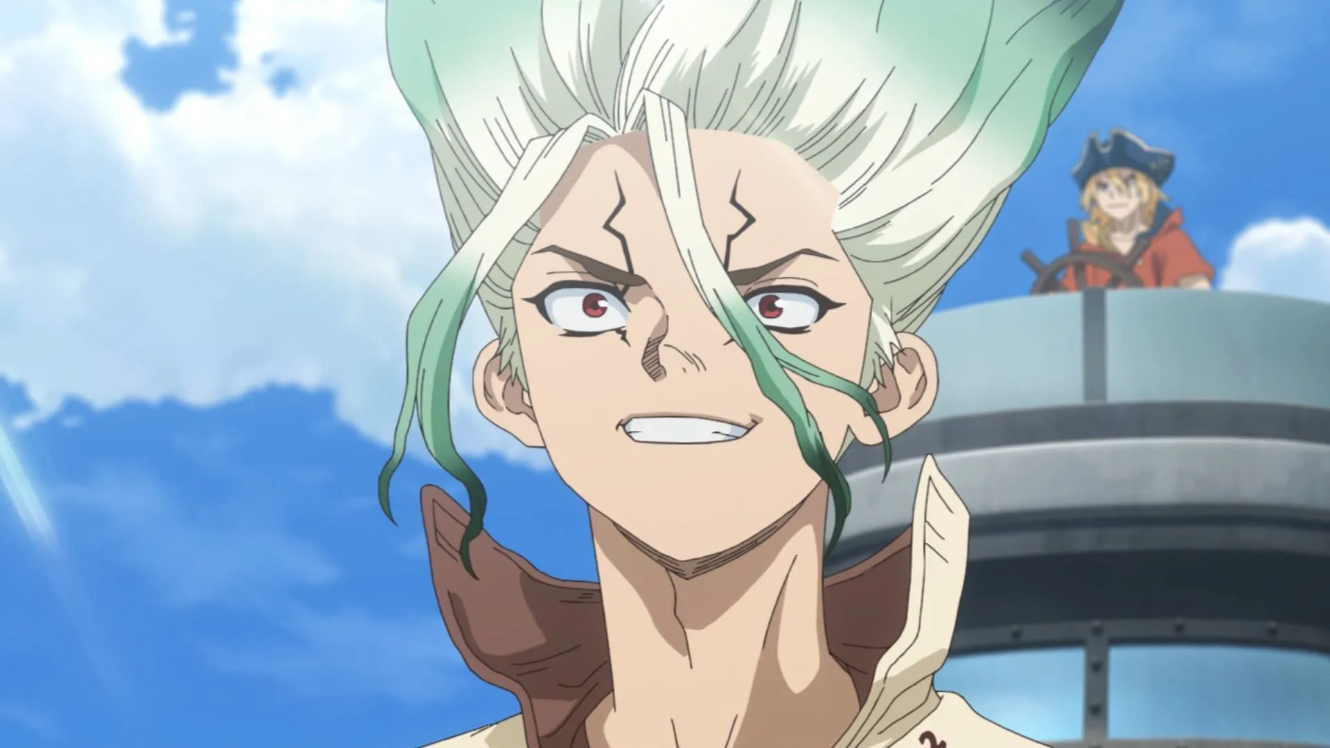 Dr. Stone season 4 episode 12 sees the series start sailing to a bright future ahead (Image via TMS Entertainment)