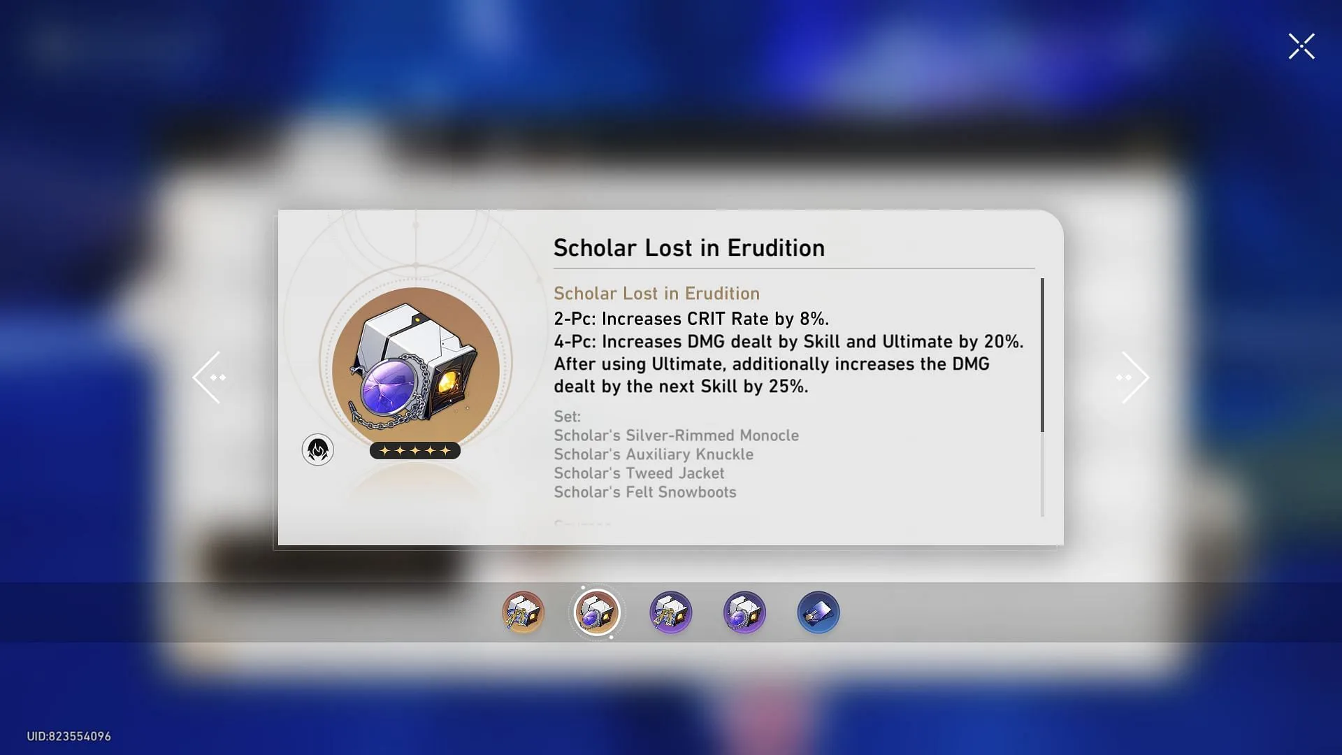 The Scholar Lost in Erudition set The Scholar Lost in Erudition set