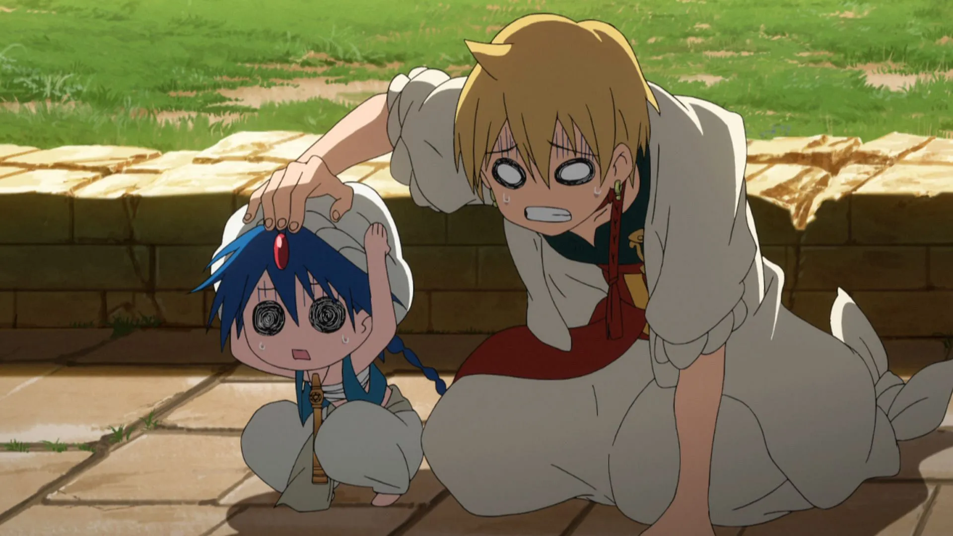 A still from Magi (Image via A-1 Pictures)