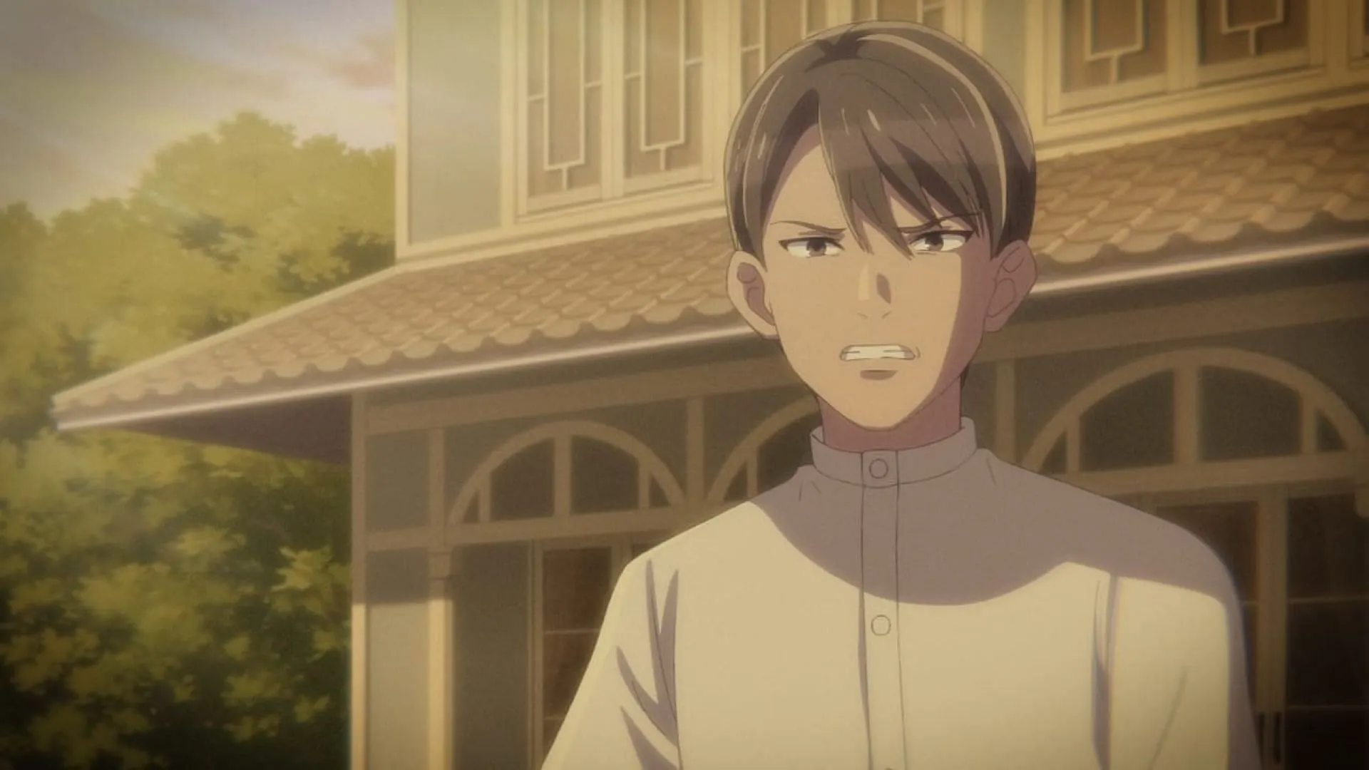 Naoshi furious at his and Sumi's fate (Image via Kinema Citrus) Naoshi furious at his and Sumi's fate (Image via Kinema Citrus)