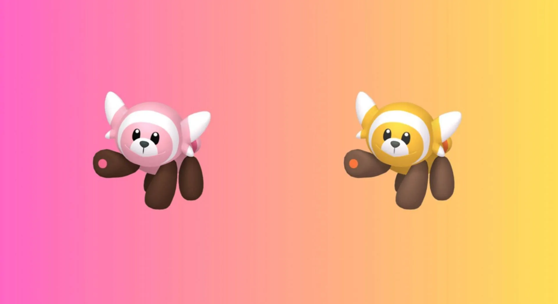Stufful and its shiny form