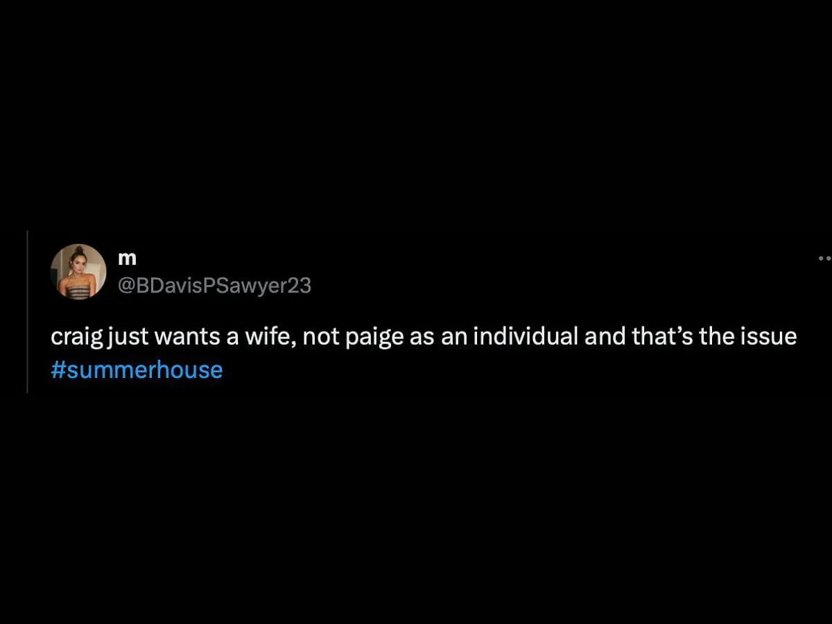 A netizen reacts (Image via X/ @BDavisPSawyer23) A netizen reacts (Image via X/ @BDavisPSawyer23)