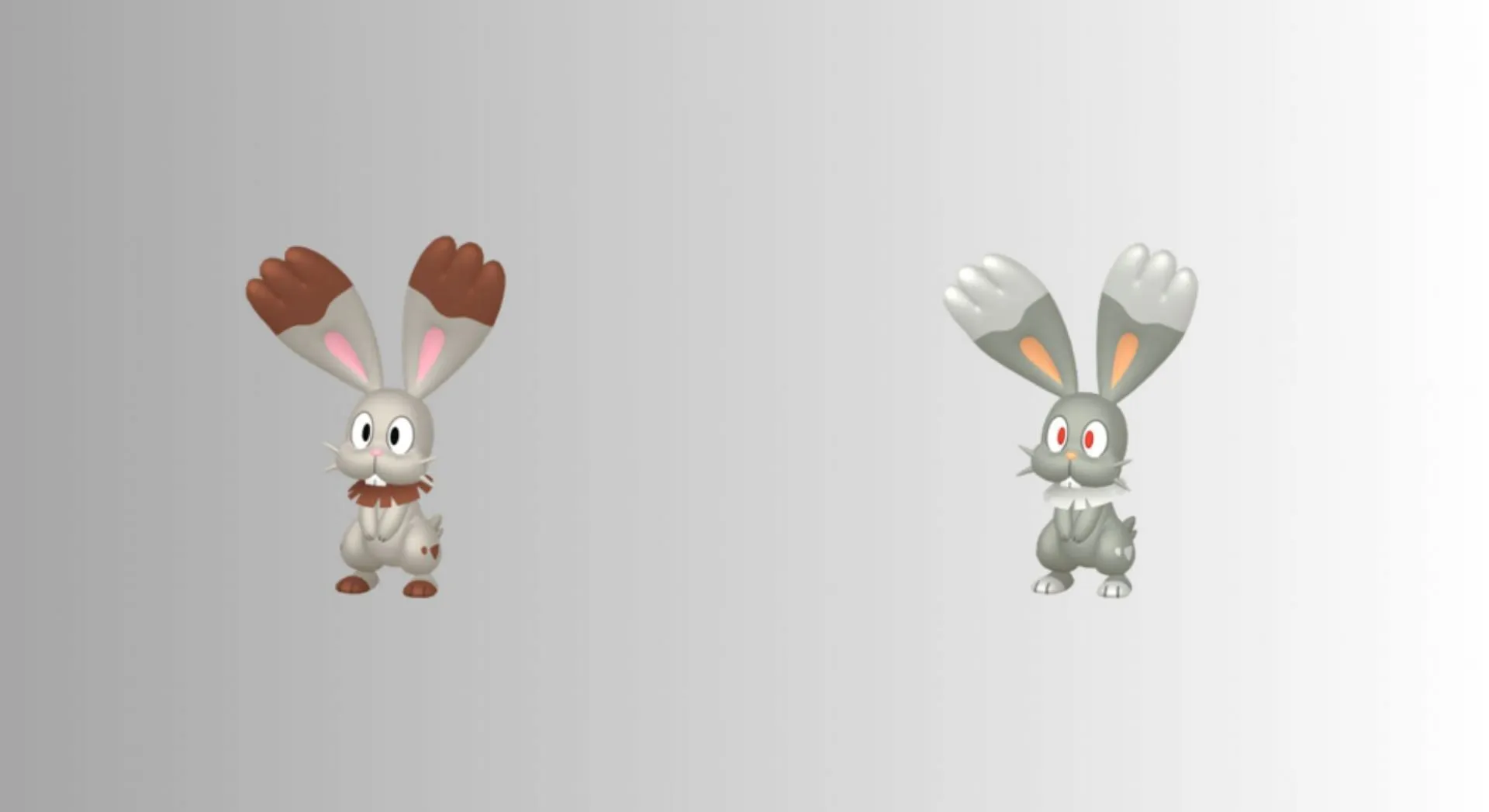 Bunnelby and its shiny form