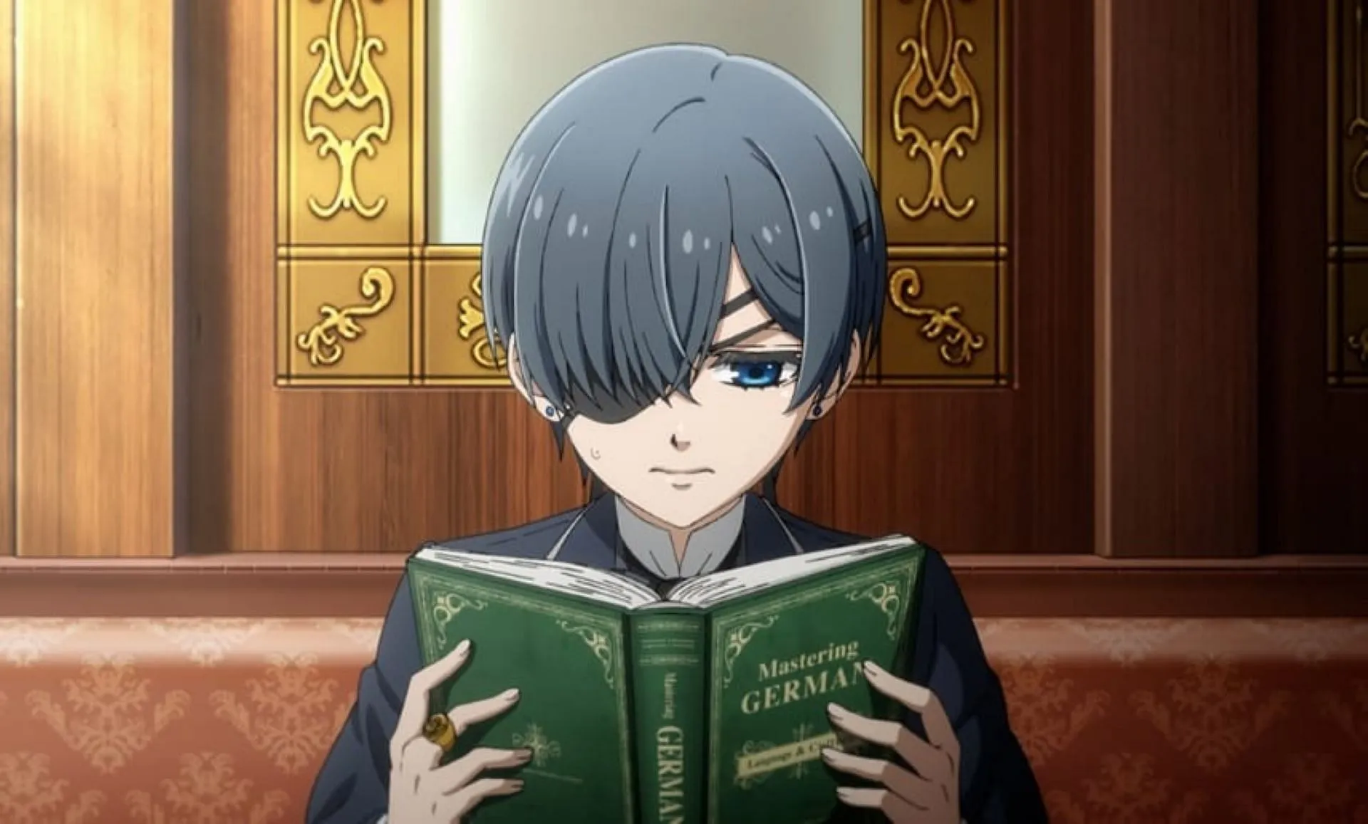 Ciel Phantomhive, as seen in the anime (Image via Cloverworks) Ciel Phantomhive, as seen in the anime (Image via Cloverworks)