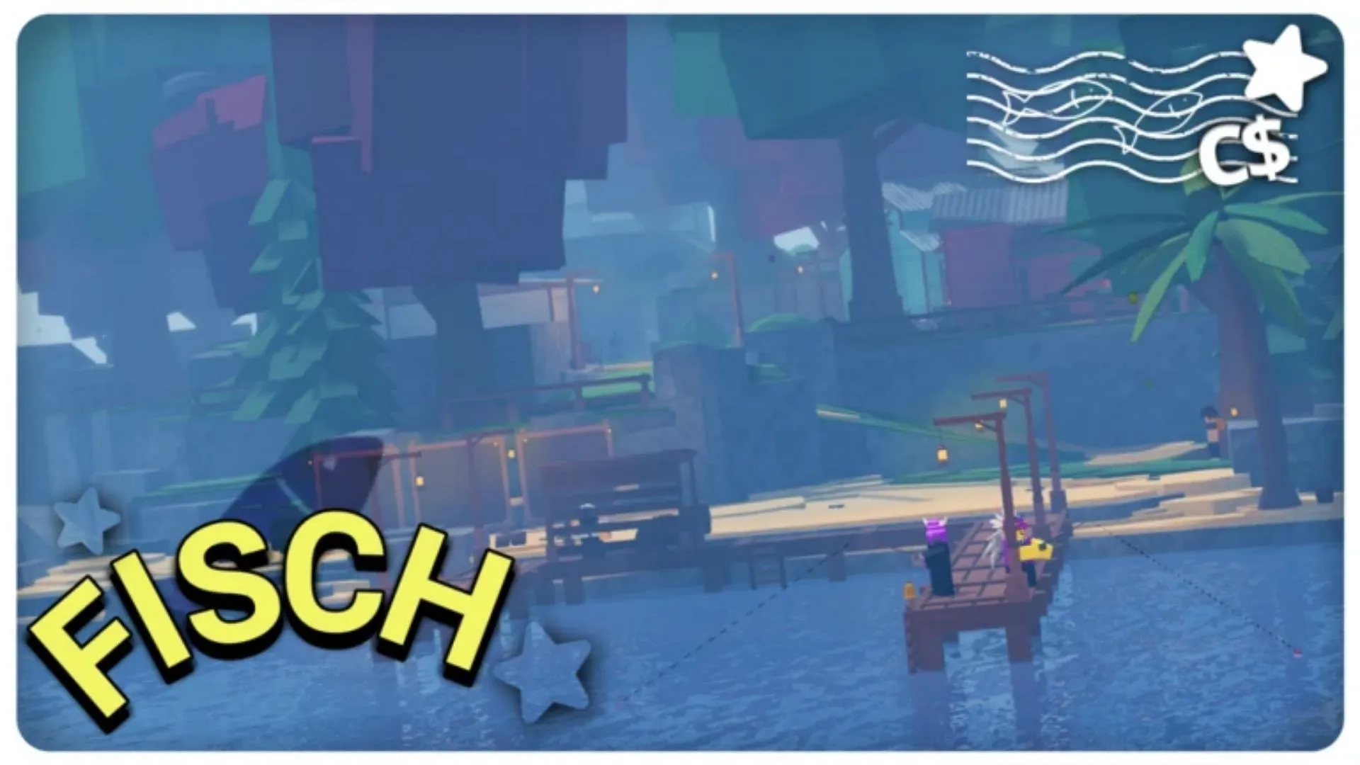 Official cover art for the game (Image via Roblox) Official cover art for the game (Image via Roblox)
