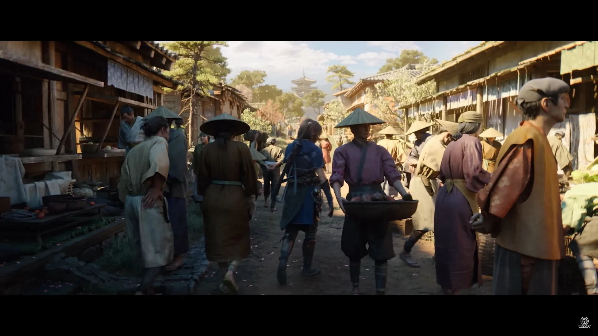 Merchants in Assassin's Creed Shadows (Image via Ubisoft)
