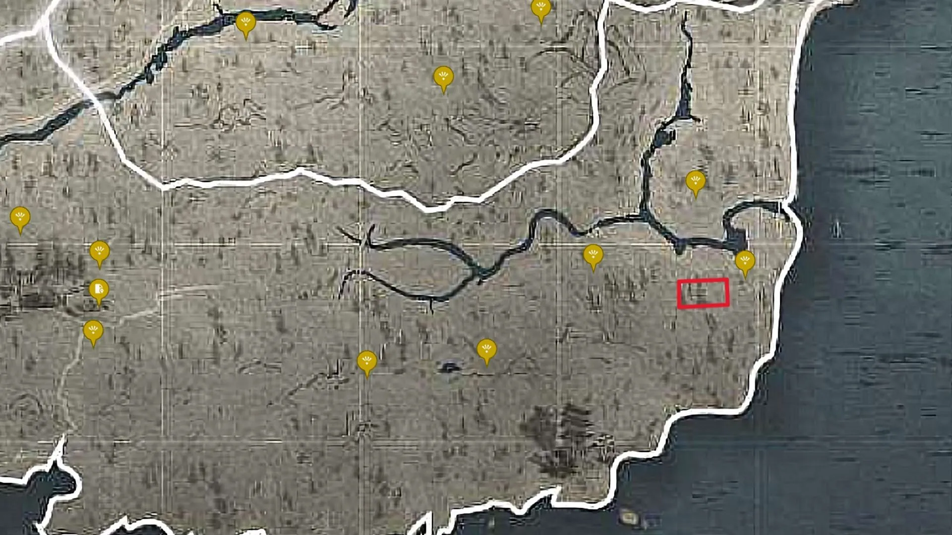 The Legendary chest's whereabouts (Image via Sportskeeda Gaming || Ubisoft)