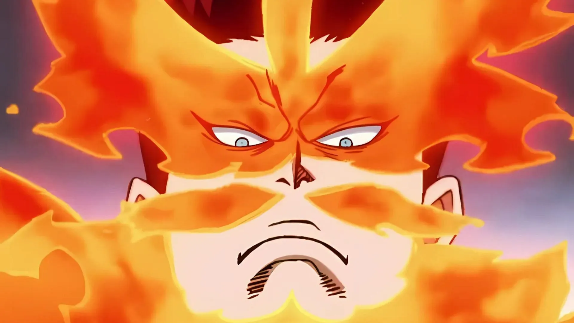 Still of Enji Todoroki (Image via Studio Bones) Still of Enji Todoroki (Image via Studio Bones)