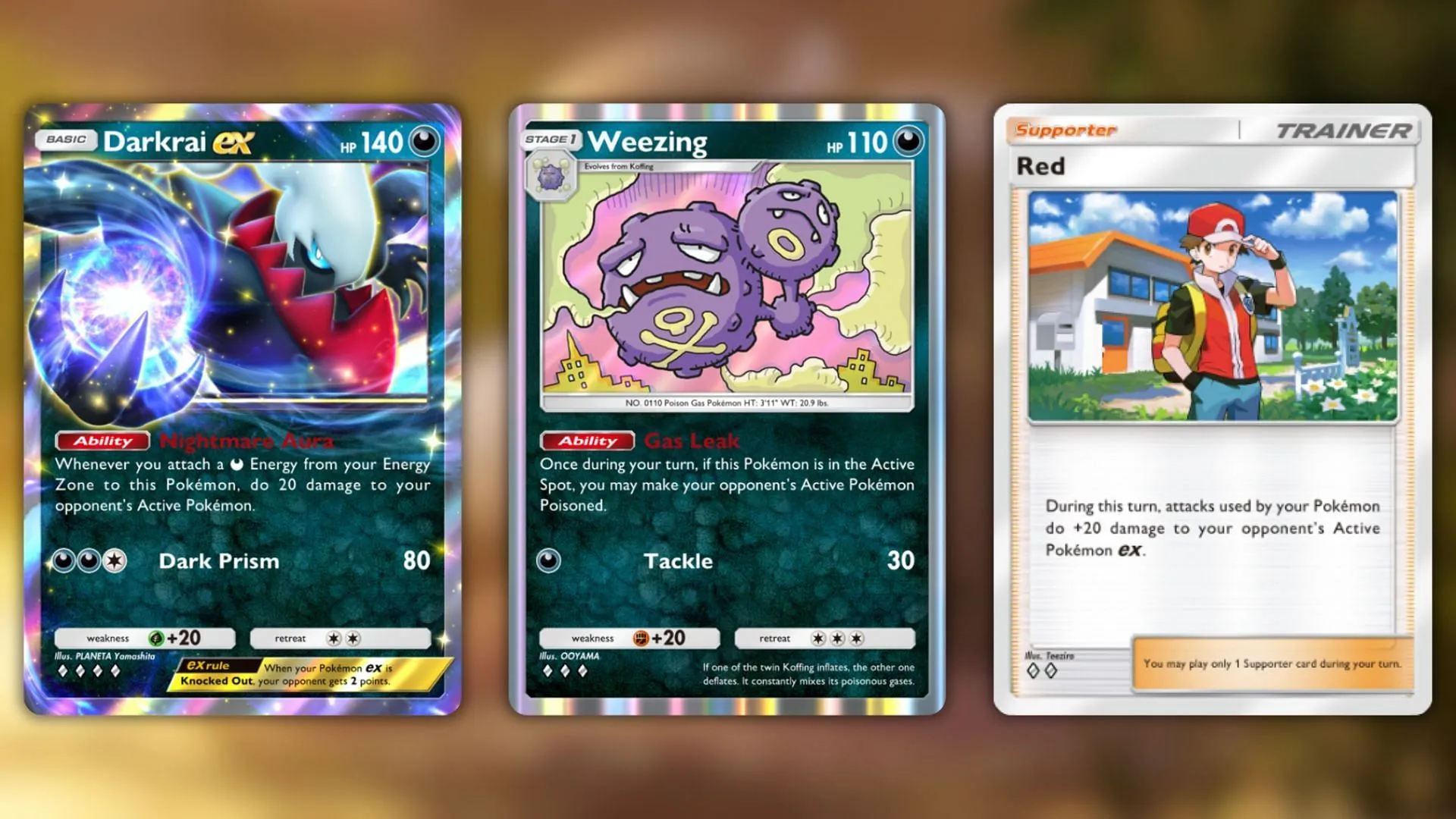 Other key supportive cards in this deck (Image via The Pokemon Company)