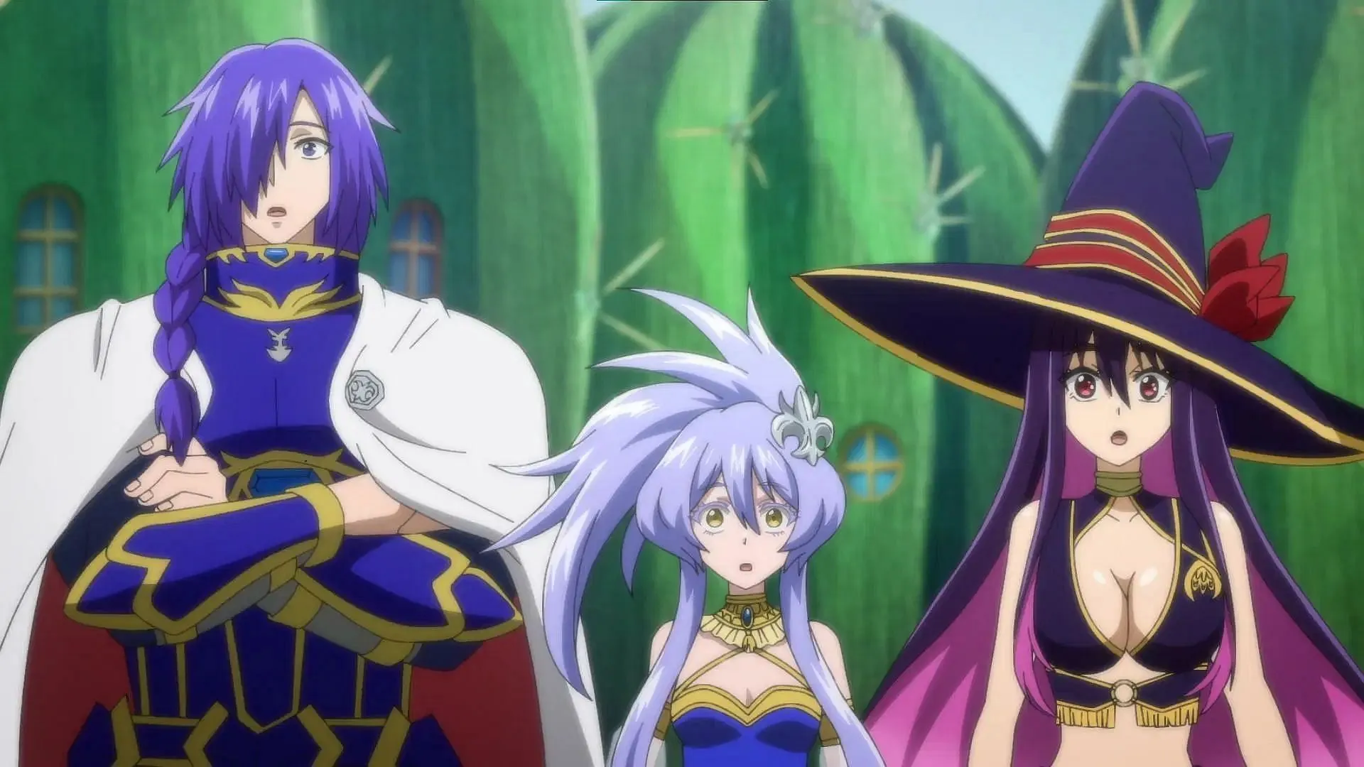 Lowji, Teltina und Yhidra im Anime Lowji, Teltina und Yhidra im Anime