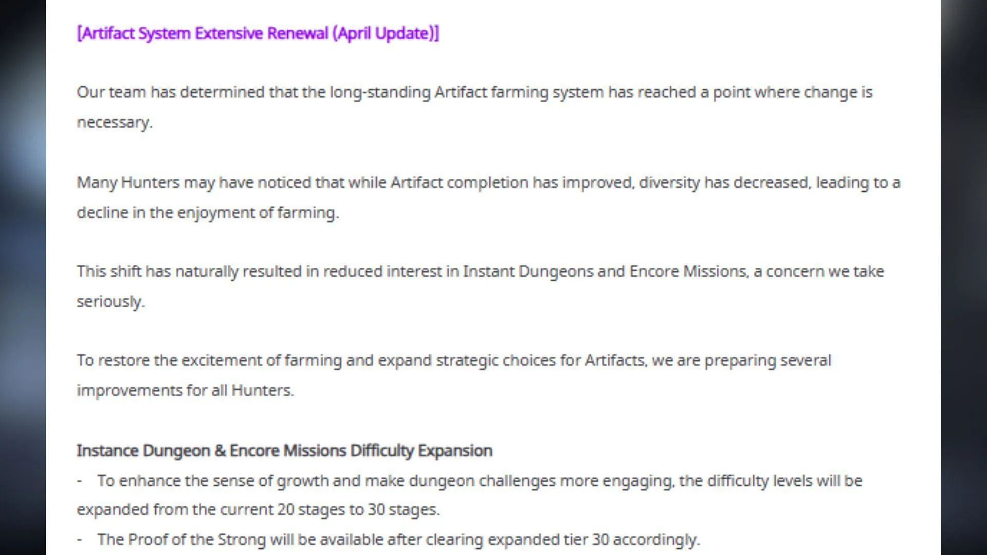 Netmarble will add new Artifacts in the April update (Image via Netmarble) Netmarble will add new Artifacts in the April update (Image via Netmarble)