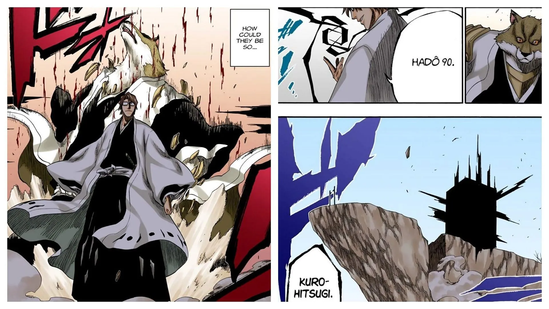 Kurohitsugi in the Bleach manga (Image via Shueisha)