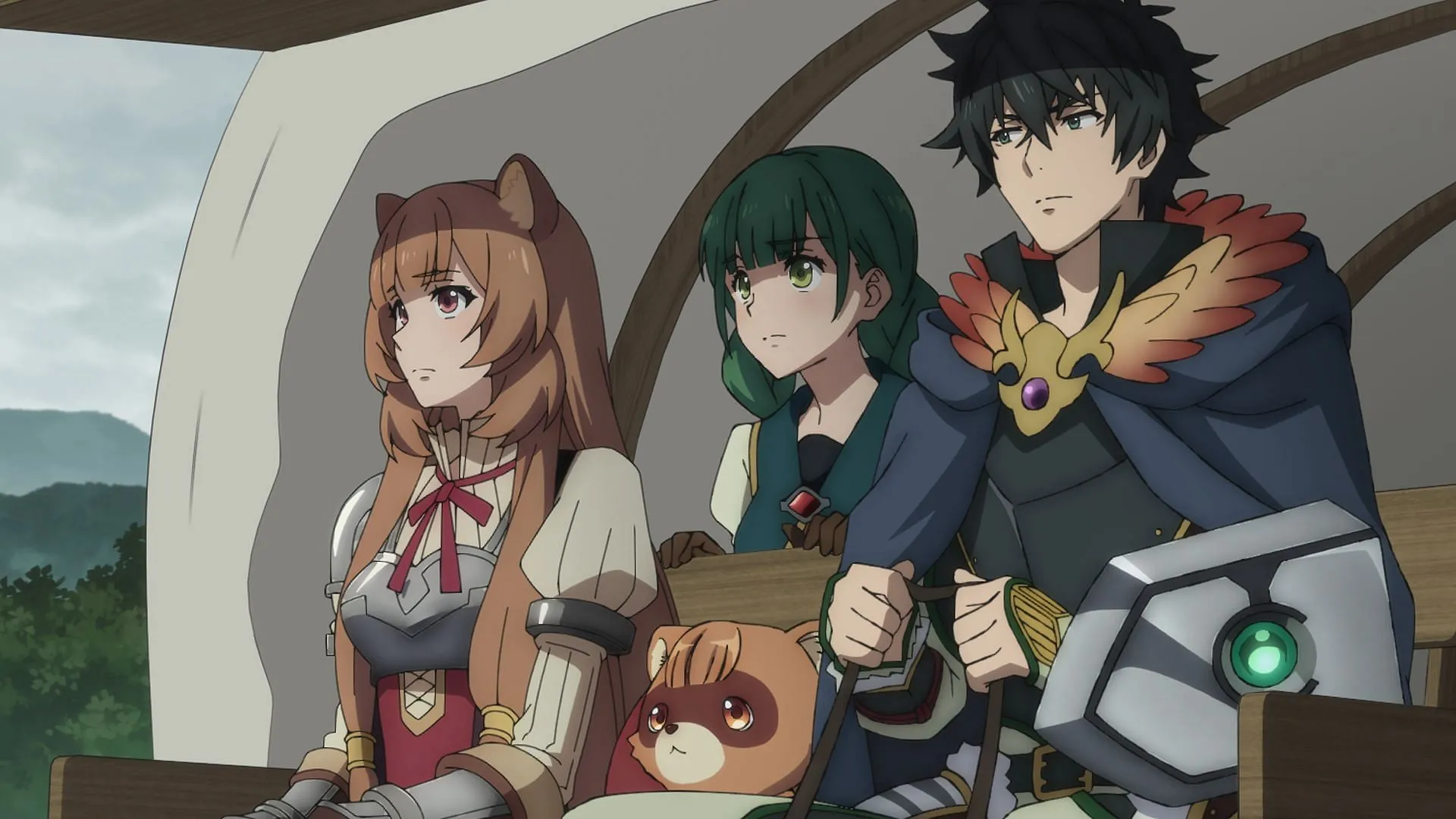 El ascenso del héroe del escudo (imagen vía Kinema Citrus)
