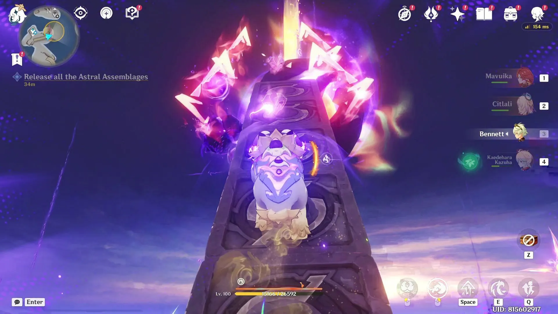 Charge up the ramp (Image via HoYoverse)