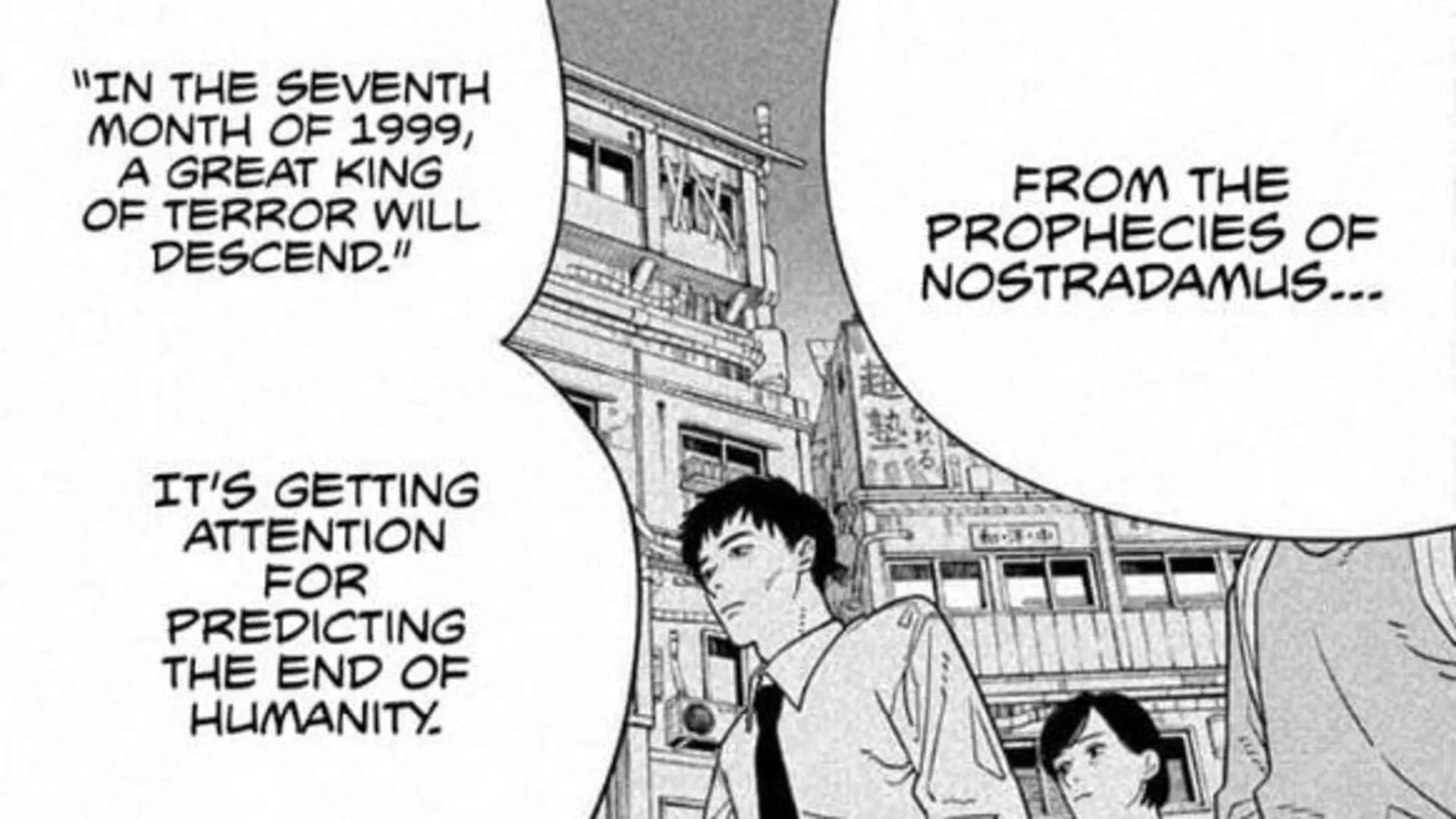 Nostradamus Prophecy in Chainsaw Man (Image via Viz Media)