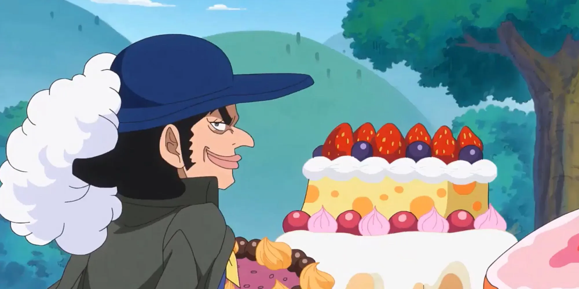 Streusen impressing Linlin with food