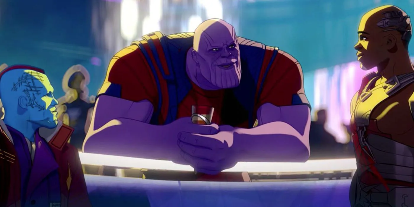 Thanos as a Bartender