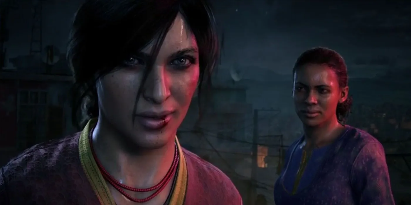 Chloe and Nadine from Uncharted: The Lost Legacy Chloe and Nadine from Uncharted: The Lost Legacy