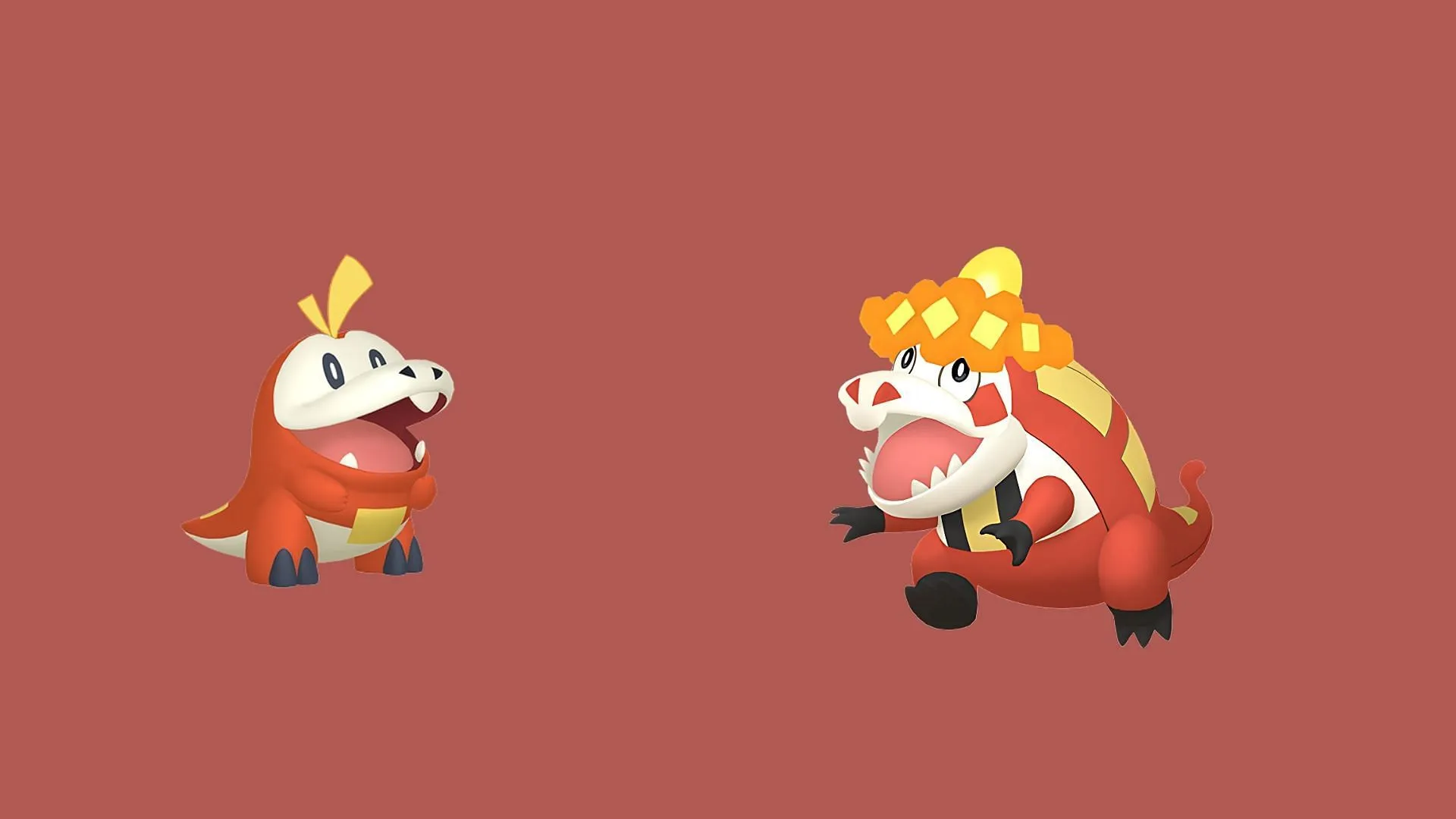 Fuecoco와 Crocalor(이미지 출처: The Pokemon Company)