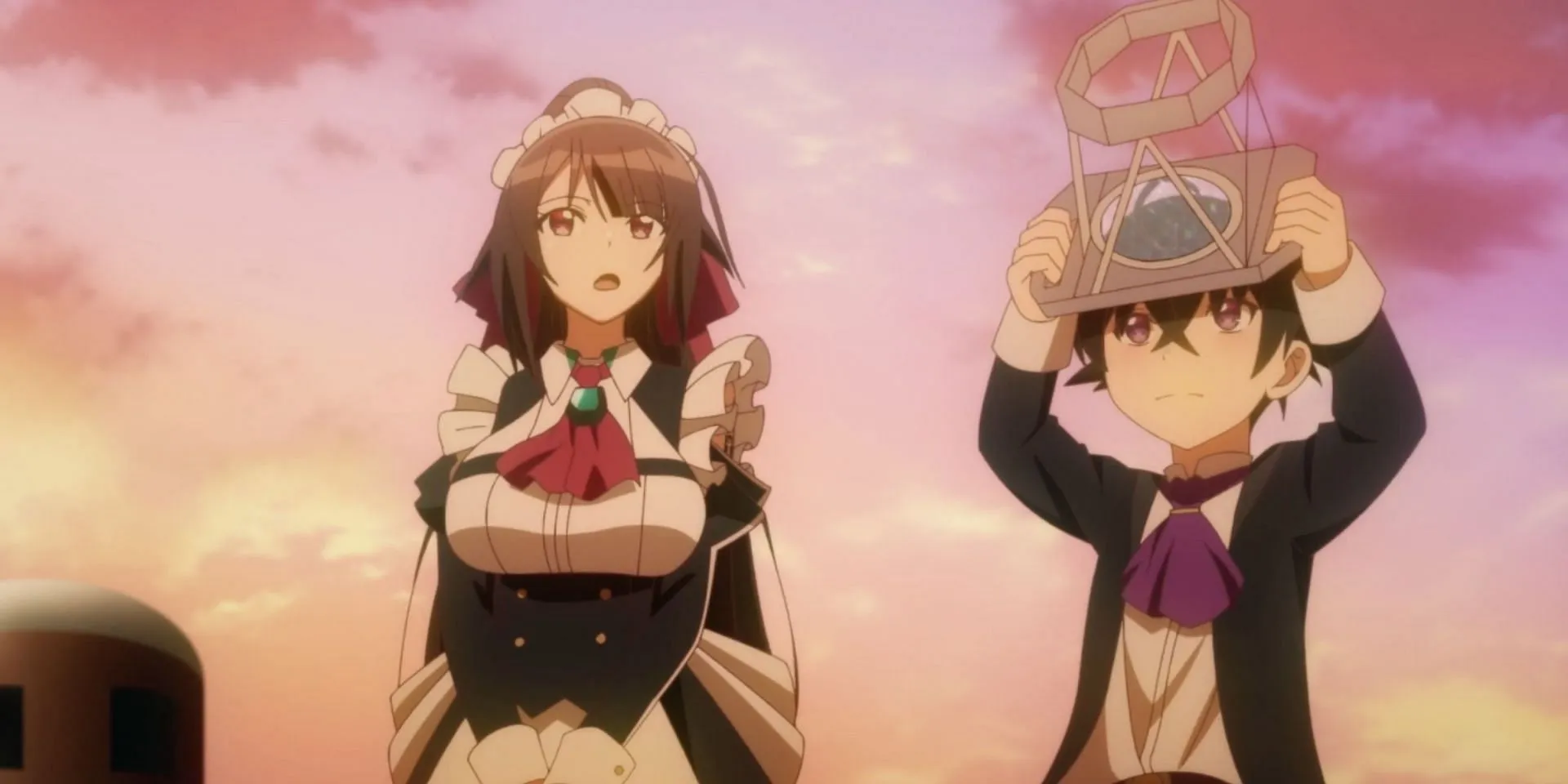Liam and Amagi in I'm the Evil Lord of an Intergalactic Empire episode 3 Liam and Amagi in I'm the Evil Lord of an Intergalactic Empire episode 3