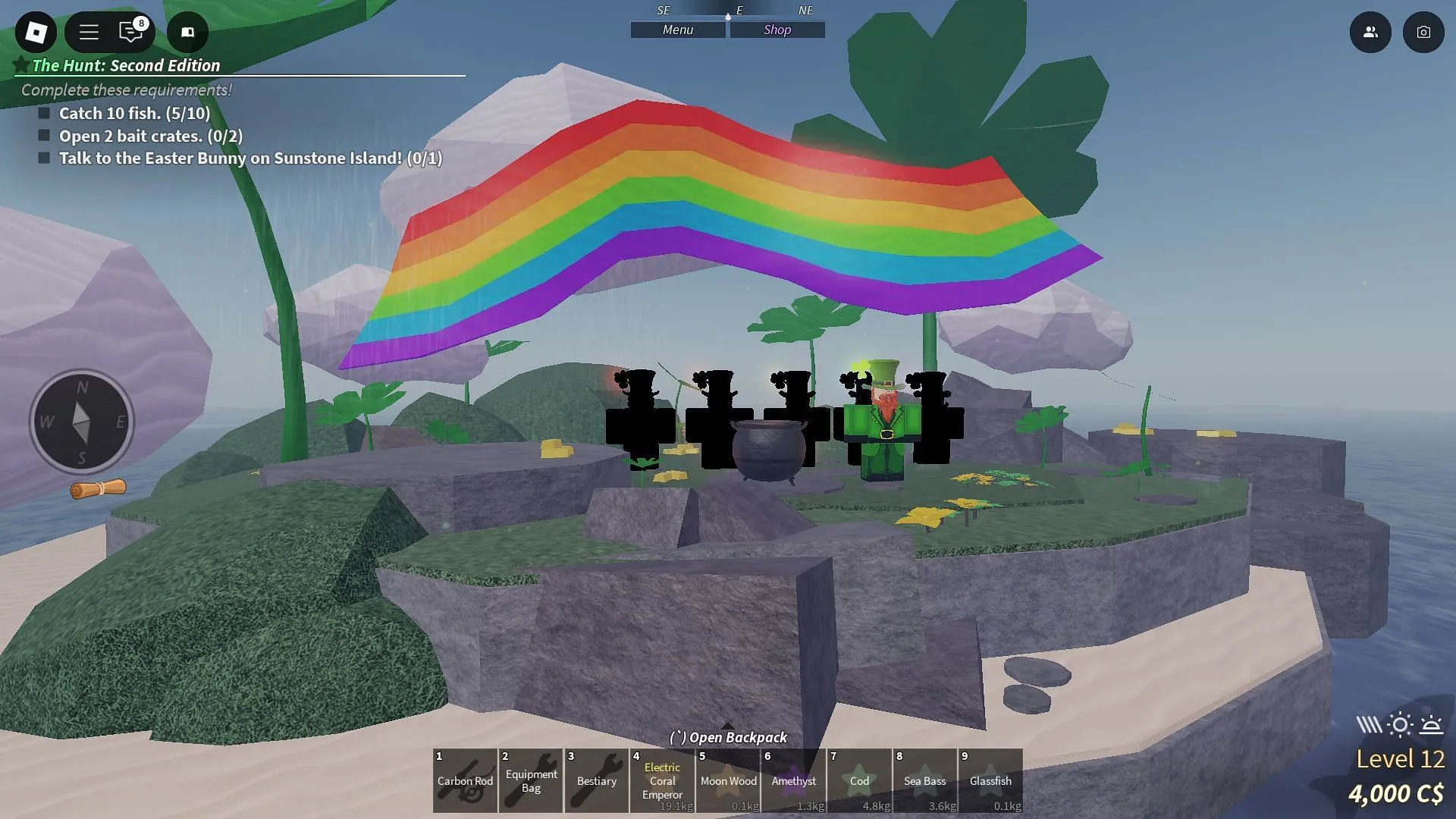 The Lucky Event area (Image via Roblox) The Lucky Event area (Image via Roblox)