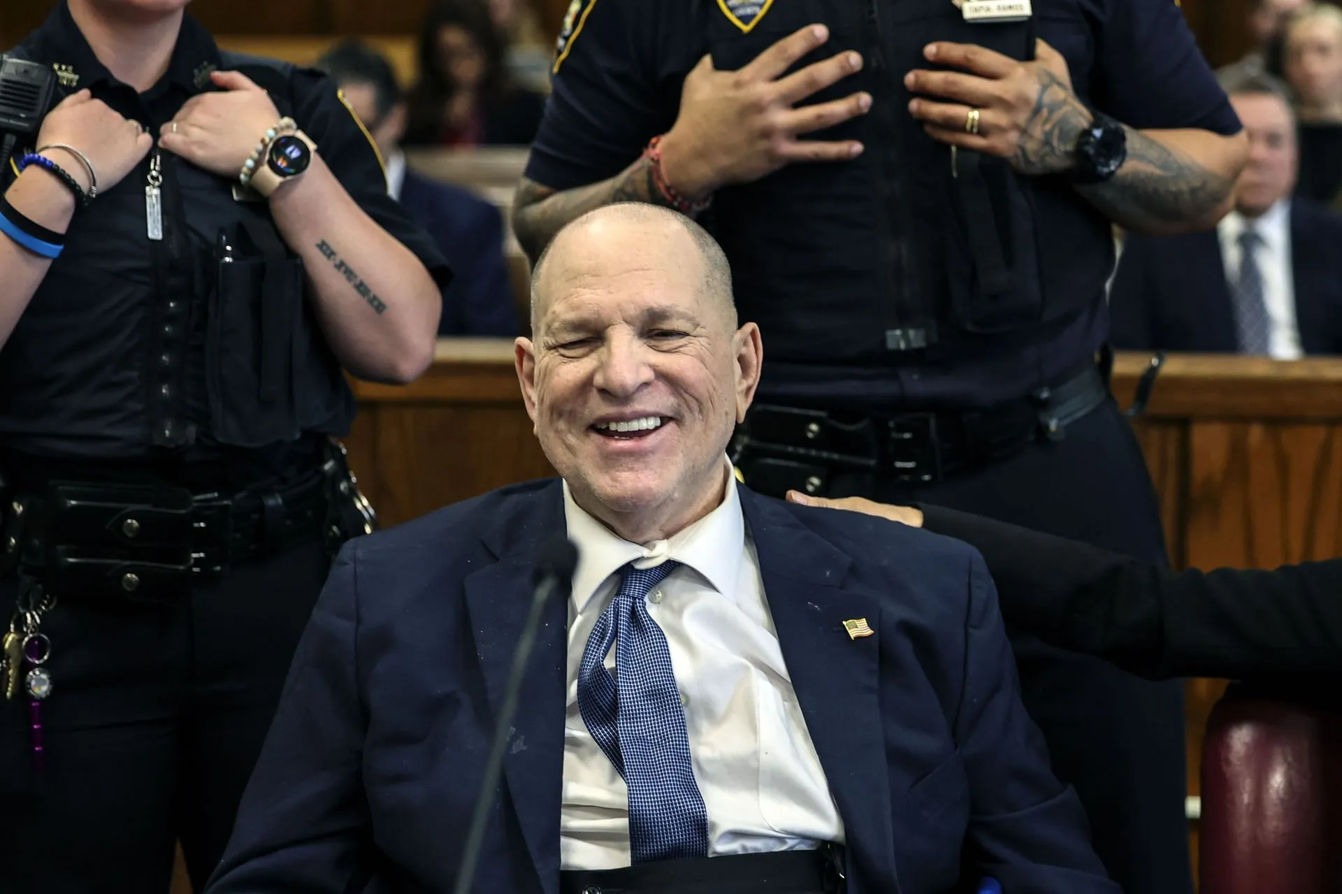 Harvey Weinstein Appears In Court For Hearing In His S*x Crime Case (Image Source: Getty)