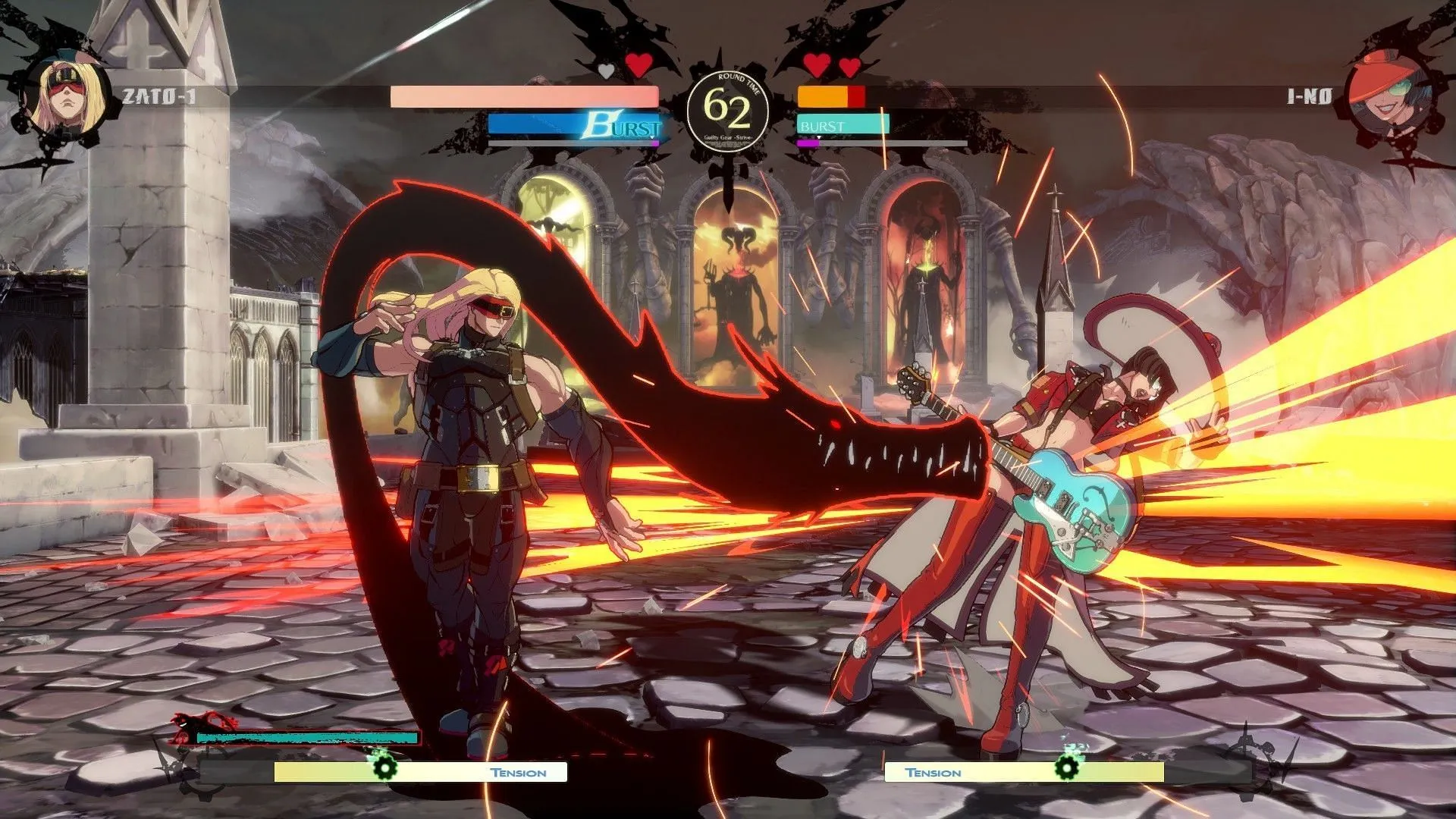 Guilty Gear Strive의 스틸컷(Arc System Works에서 제공) Guilty Gear Strive의 스틸컷(Arc System Works에서 제공)