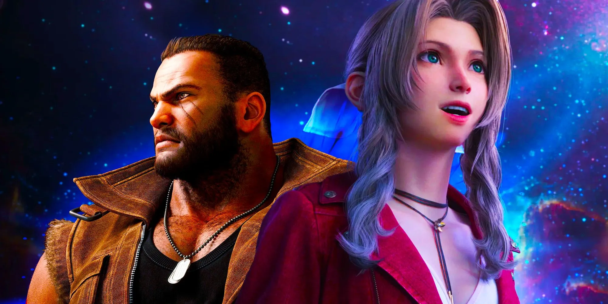 Aerith and Barret
