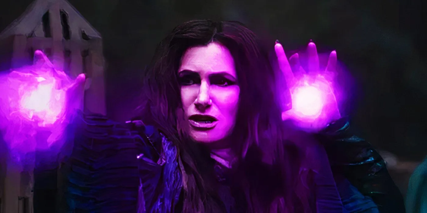 Agatha Harkness with magic Agatha Harkness with magic