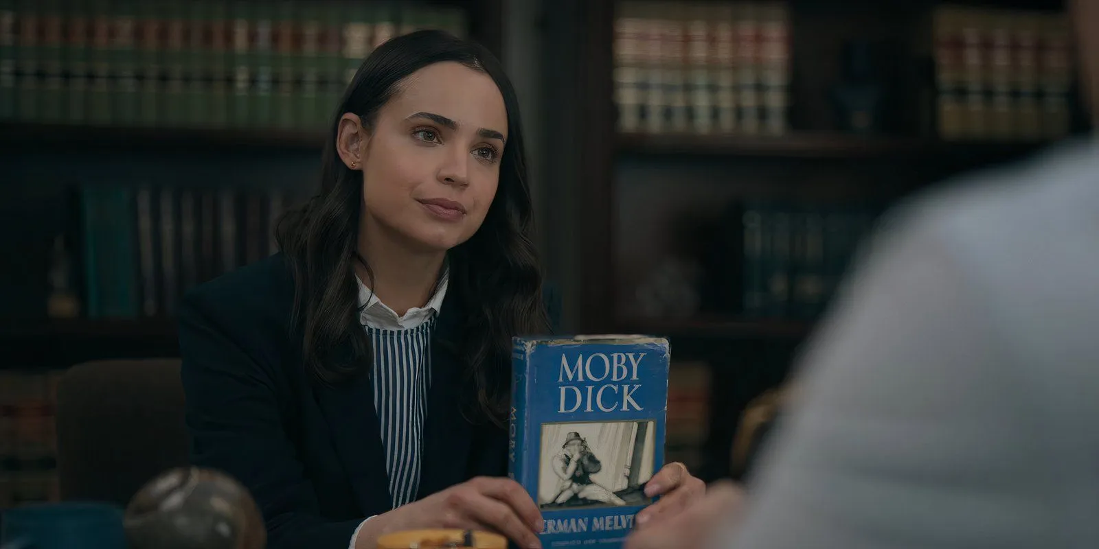 Alex Reading Moby Dick