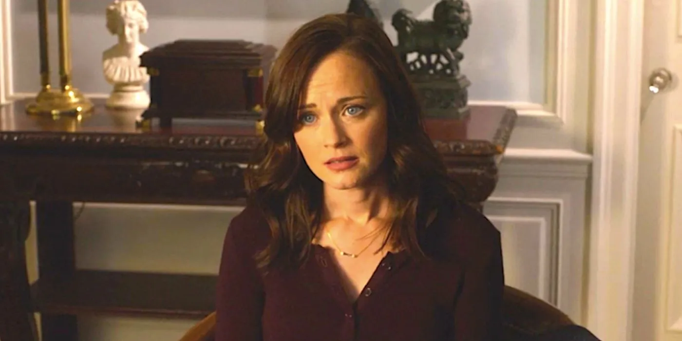 Rory looking despondent in Gilmore Girls A Year in the Life
