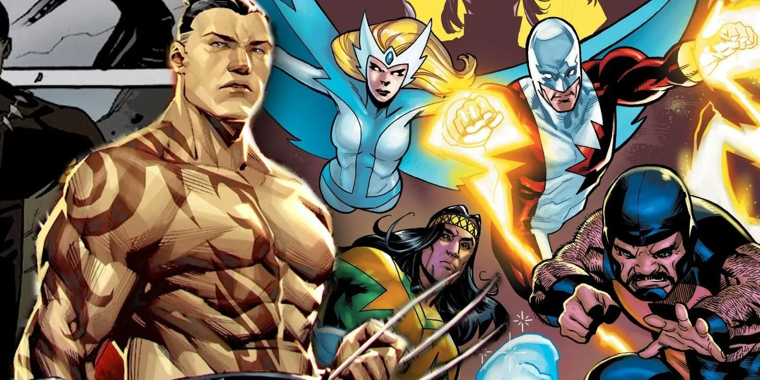 Alpha Flight with Daken from X-Men