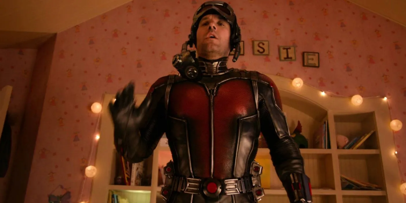 Ant-Man escaping the Quantum Realm