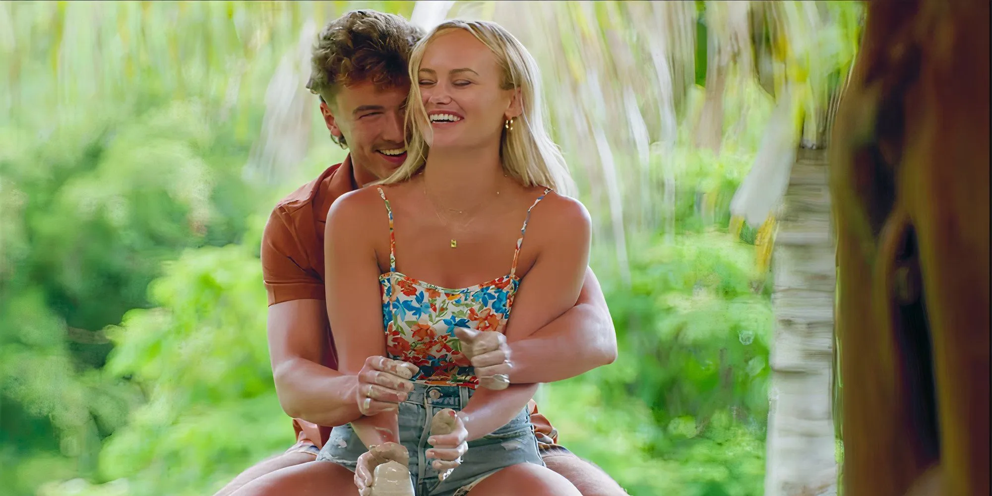 Ashley with Danny on Temptation Island