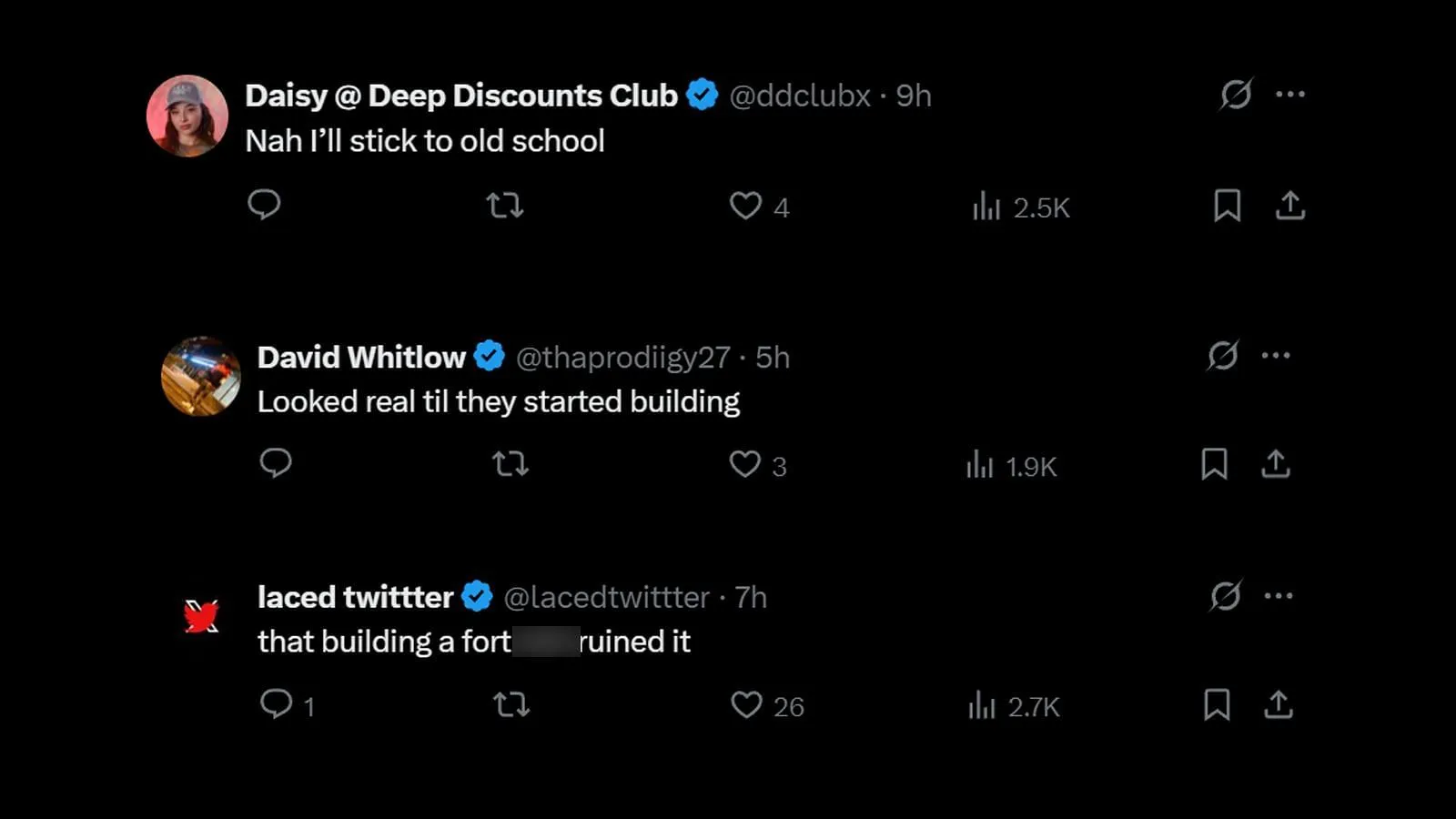 More comments from the community (Image via X) More comments from the community (Image via X)