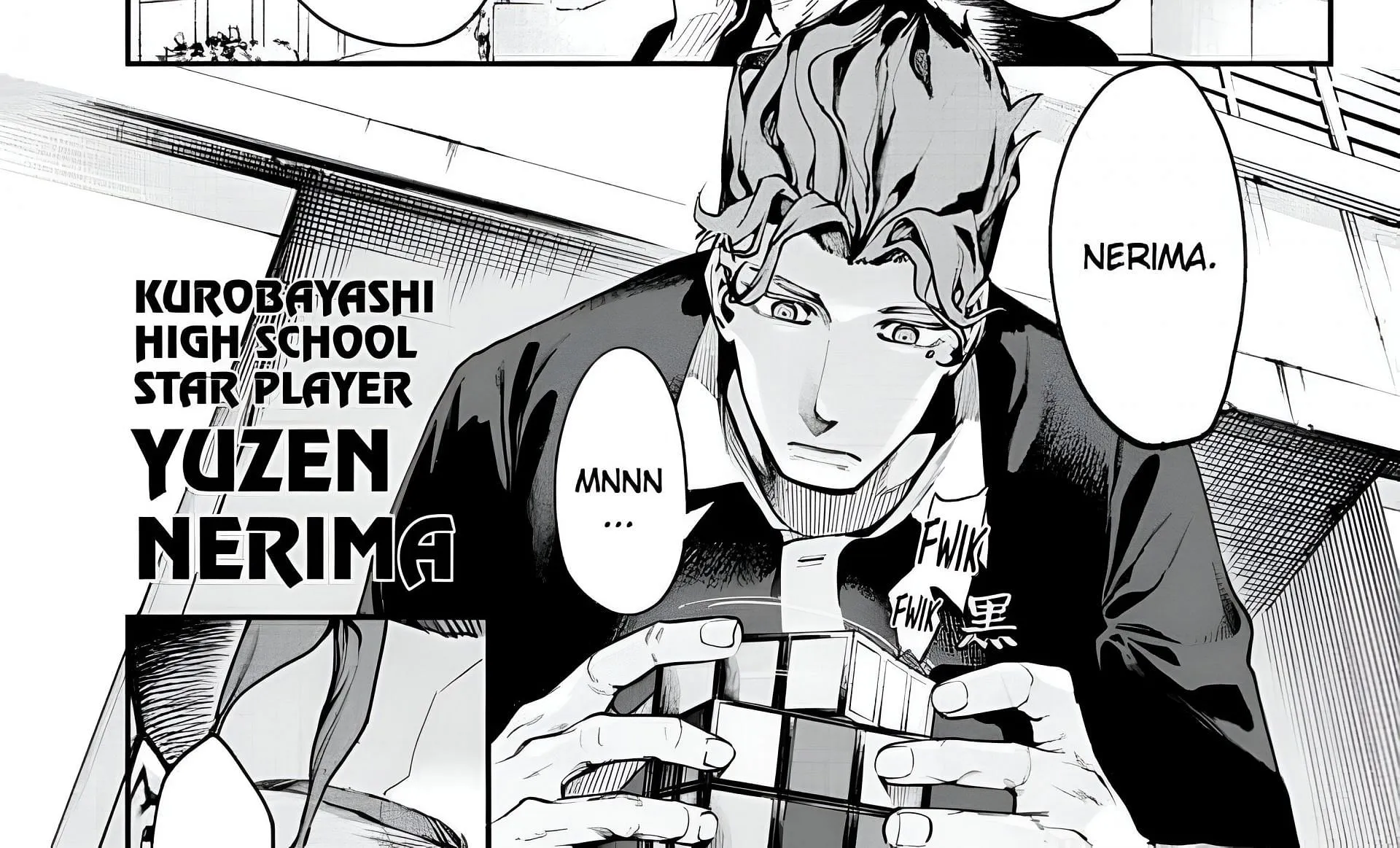 Yuzen Nerima as seen in Embers manga (Image via Shueisha) Yuzen Nerima as seen in Embers manga (Image via Shueisha)