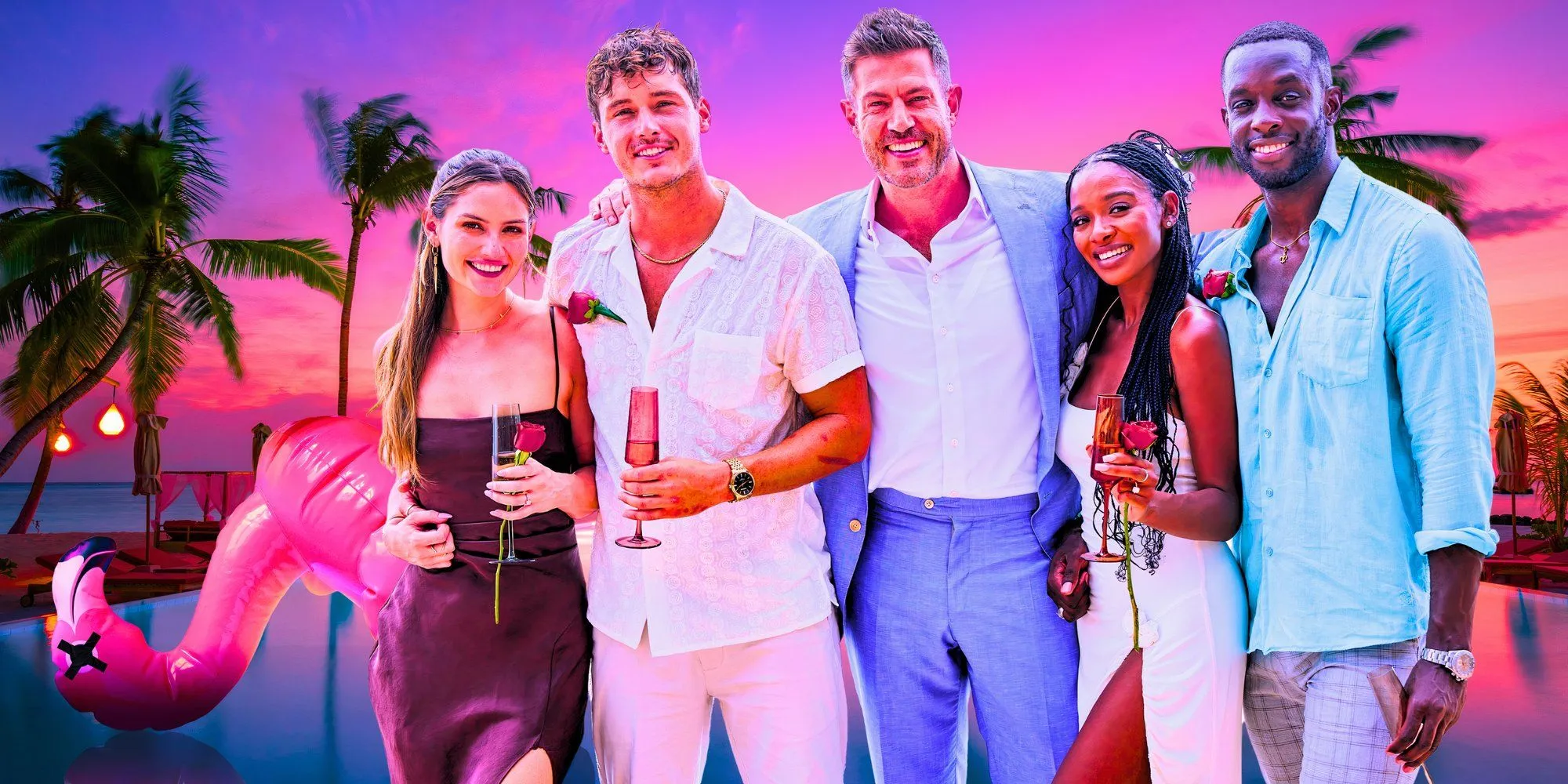 Bachelor In Paradise cast with Jesse Palmer