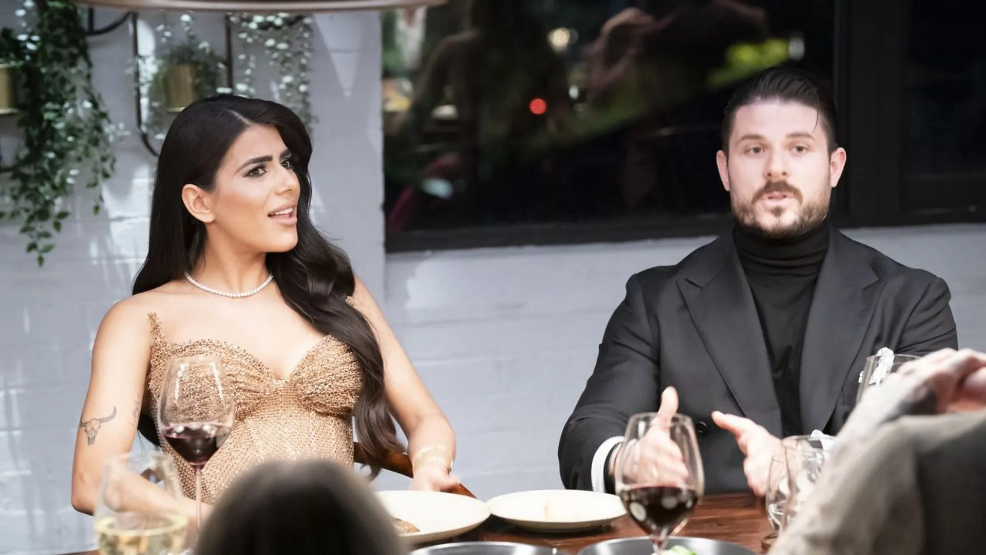 Carina and Paul from Married at First Sight: Australia (image via Nine)